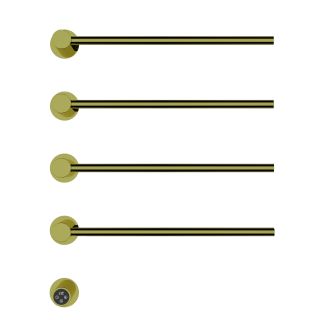 Полотенцесушитель электрический встраиваемый Wonzon & Woghand Hamburg WW-AL314-G 46x72 см с внутренней частью золото